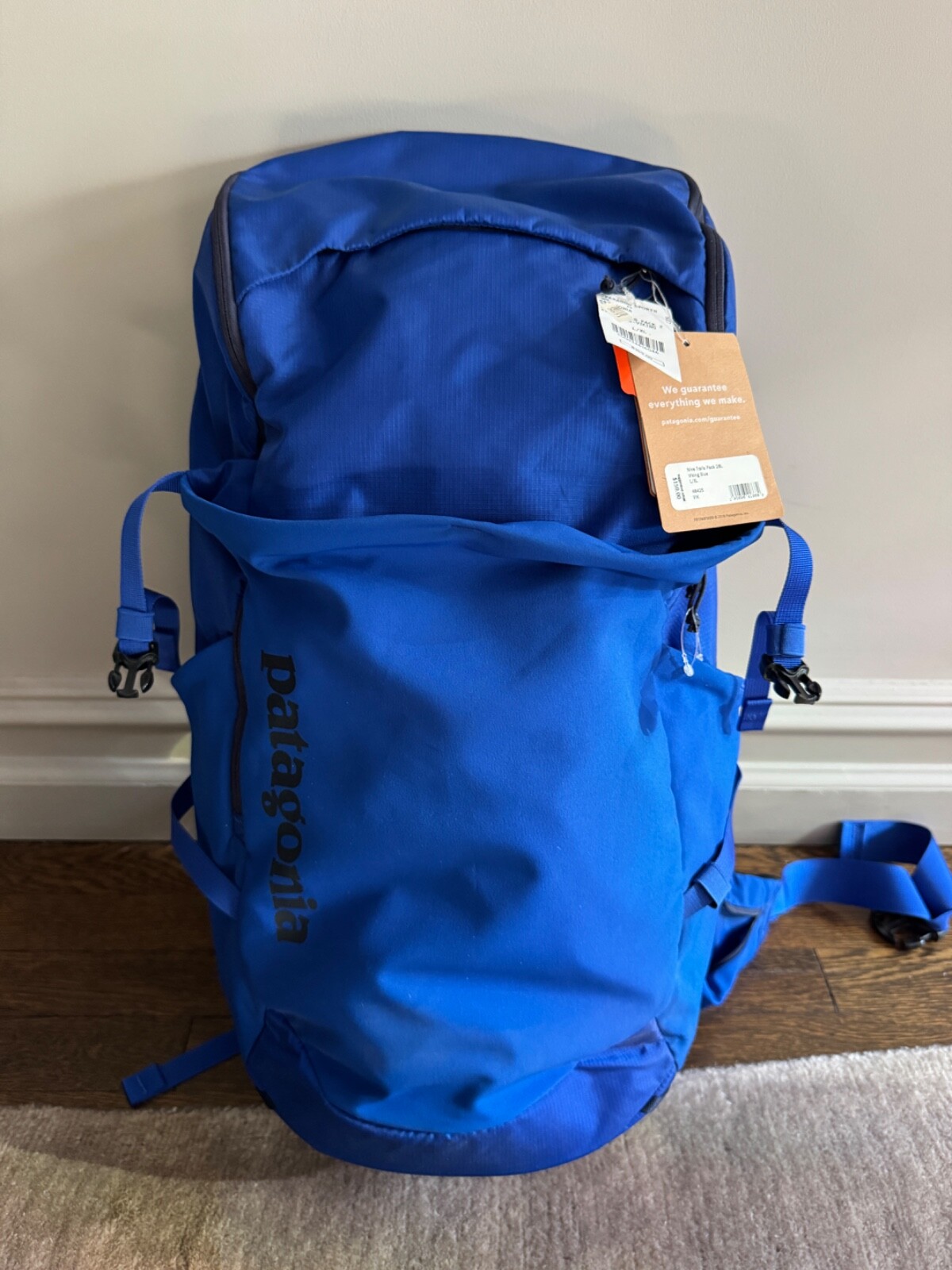 Patagonia Nine Trails Pack 28L Viking Blue L/XL, New With