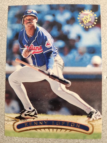 Kenny Lofton ロフトン　Indians インディアンス 1996 #325 Kenny Lofton Topps Stadium Club Baseball Indians