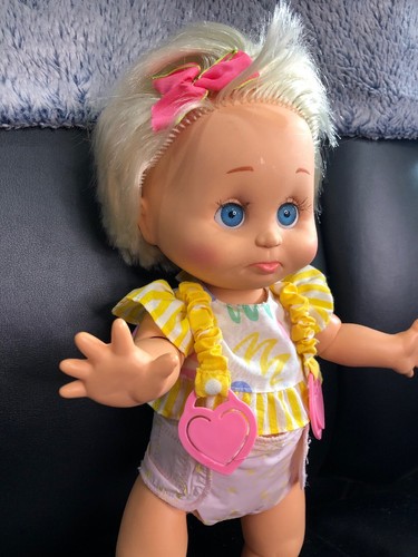 1990 Galoob Baby Face Doll So Sorry Sarah Sad Pouty Vintage