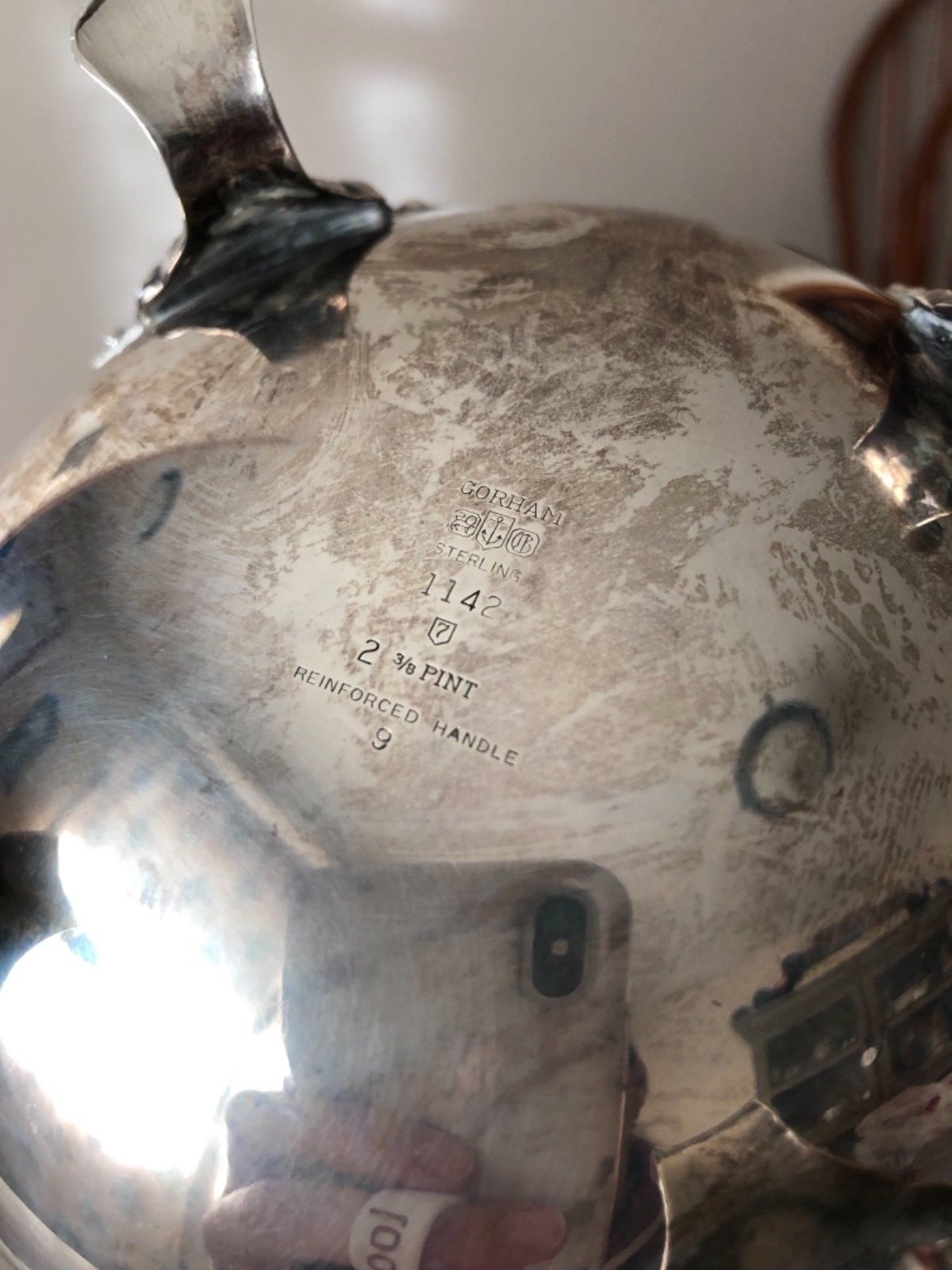 Gorham Strasbourg Sterling Silver Five Piece Coffee and Tea Set