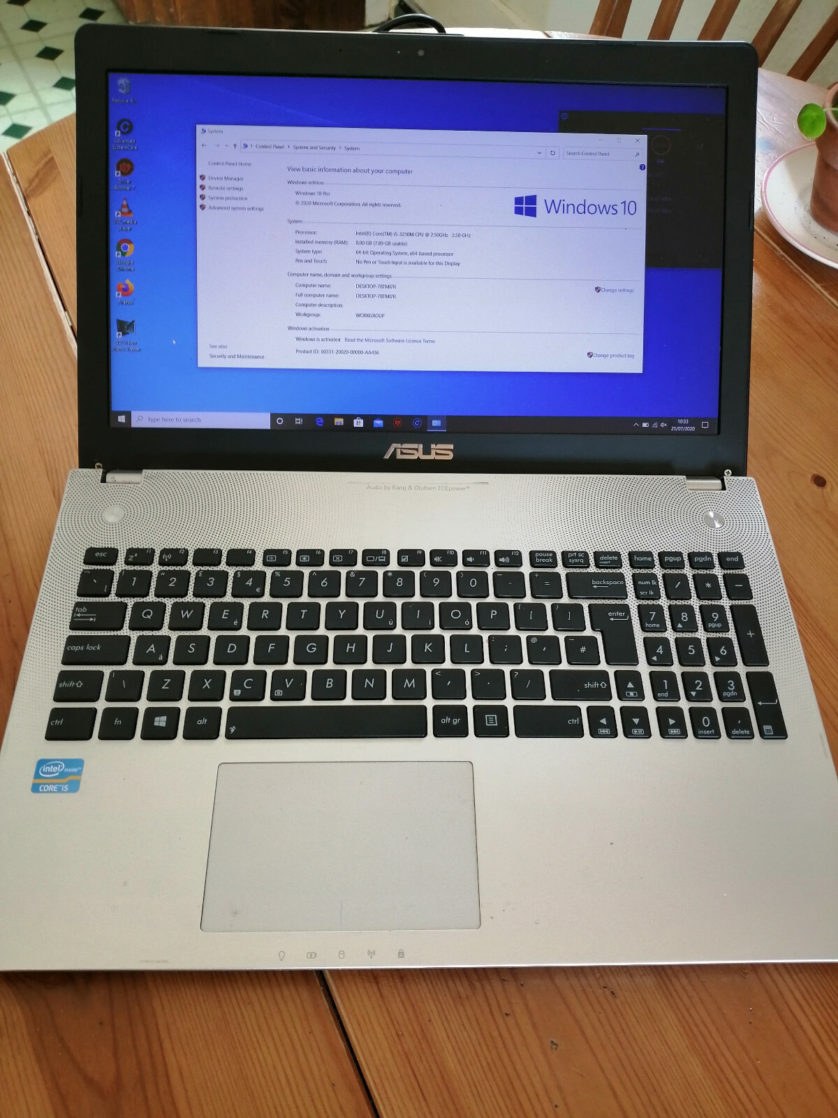Asus N56V intel i5 Nvidia geoforce GT 635 Win 10 Pro 15.6 Asus N56V intel i5 Nvidia geoforce GT 635 Win 10 Pro 15.6