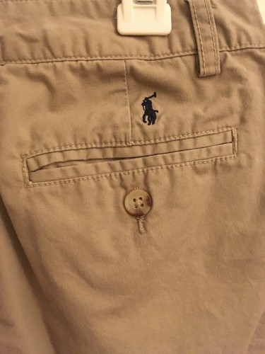 Ralph Lauren Polo •LIGHTWEIGHT• Chino Pants •KHAKI• EXCELLENT CO Boys Sz 12