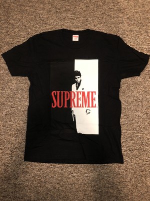 supreme tony montana t shirt