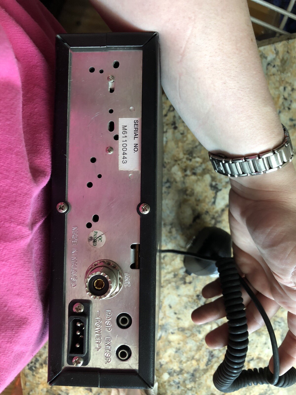 GENERAL A.P. HILL WILSON MIC TRUCKER CB RADIO