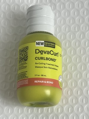 DevaCurl NEW Curl Bond Re-Coiling Mild Lather Cleanser. Deluxe Travel Sz- 3.0 oz