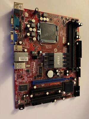 MSI G31TM-P21, LGA 775/Socket T, Intel Motherboard