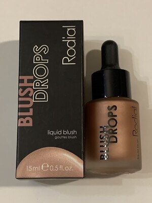 Rodial BLUSH DROPS Liquid Blush Sunset Kiss 0.5oz/15mL NEW IN BOX