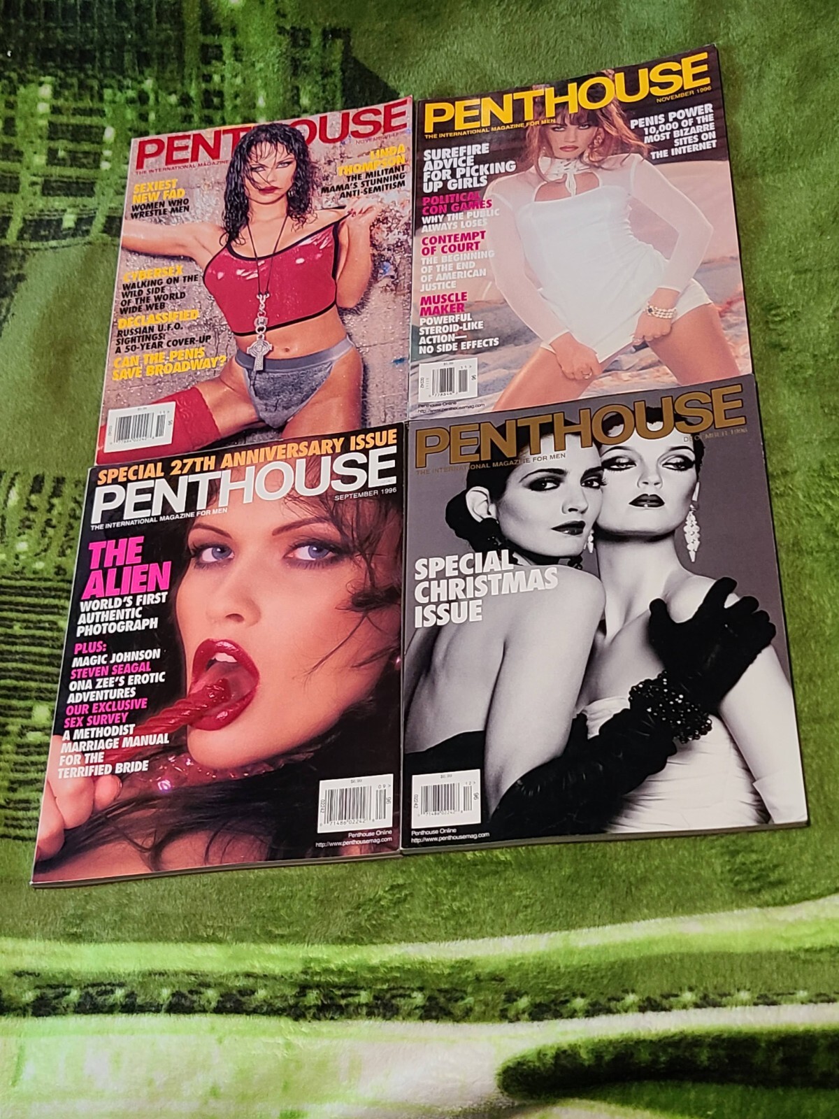 【海外版】4冊：PENTHOUSEアメリカ版1995年～1997年 海外版】4冊：PENTHOUSEアメリカ版1995年～1997年 海外版】4冊