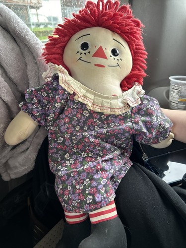 Vintage LARGE 36&rdquo; Tall Raggedy Ann Doll - HLBN
