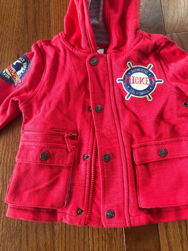 Disney Baby Hooded Jacket 12-18 Months NWT