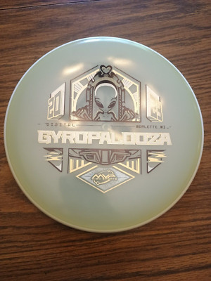 Gyropalooza MVP Glow Eclipse  GLITCH - 156 grams -NEW Free Shipping