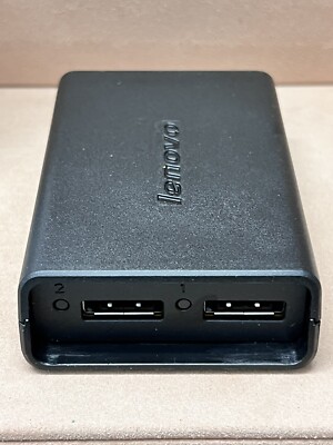 NEW Lenovo DisplayPort to Dual DisplayPort Adapter 00PC409 SC50H42525