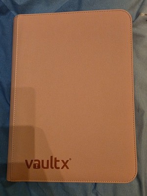Vault X  Pink 9-Pocket Exo-Tec Zip Binder - 360 Cards USATO