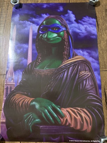 2012 SDCC TEENAGE MUTANT NINJA TURTLES TMNT LEONARDO MONA LISA ...