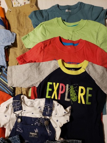 Boy Size 18-24 Month Lot Gap, Levi's, Carter's, Oshkosh 14 Pieces