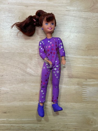 Barbie Gymnast Whitney Friend of Stacie Doll 1995 Mattel Purple