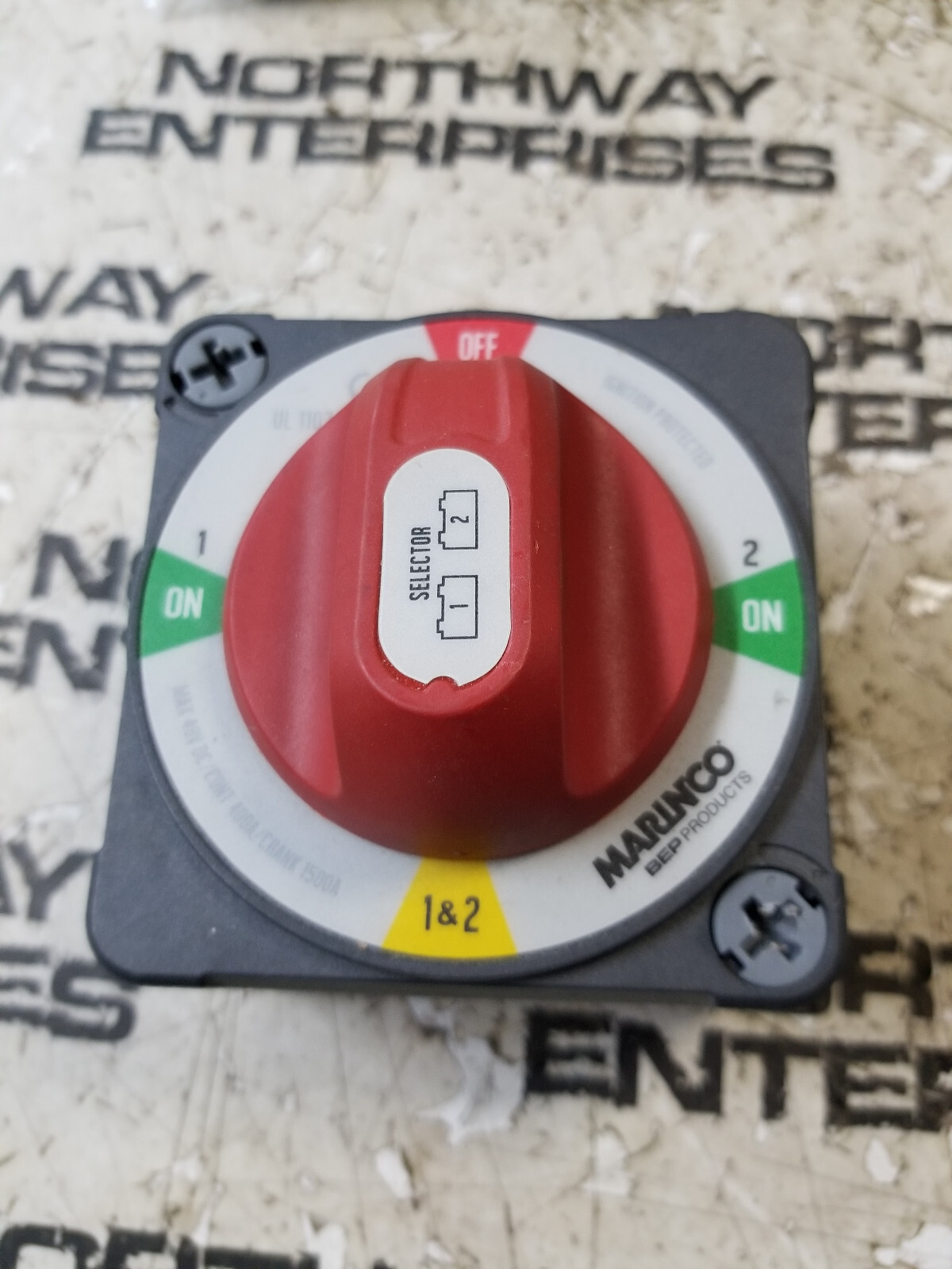 Marinco - 771-S-EZ-B - BAT SW SELECTOR 400A EZ MOUNT MC12 - Picture 4 of 7