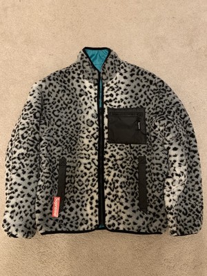 supreme leopard print jacket