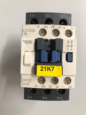 Schneider Electric LC1D25BL 24VDC Coil Motor Starter Contactor