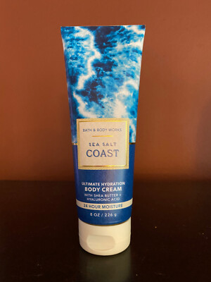 Bath & Body Works - Sea Salt Coast Ultimate Hydration Body Cream - Summer Scent
