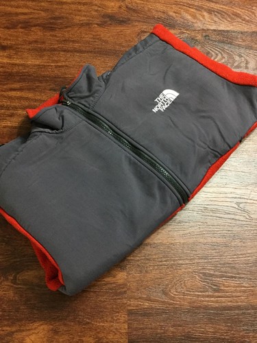 THE NORTH FACE Youth/Juniors Red Full Zip Jacket Size M Approach Fleece Coat