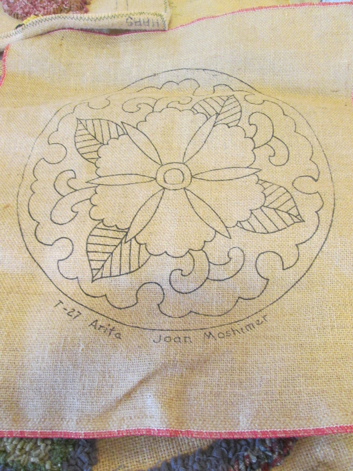 Burlap Needlepoint Lot/ Wonder Arts Rug/ Finished Piece/ More!