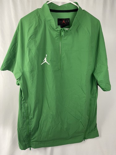 新品 Air Jordan Varsity Jacket 'Green'Lサイズ Nike Air Jordan Woven Short Sleeve Jacket Green 13s 1s