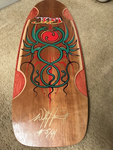 Rare Exotic Limited BDS Bulldog Skates Twisted Serpent Skateboard Deck # 5 of 44