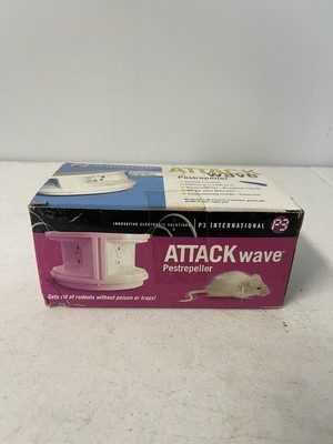 P3 International P7816 Attack Wave Ultrasonic Pestrepeller Pest/Rodents Repeller