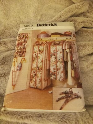 Butterick Pattern 6869 Closet Accessories - Various Bags Uncut