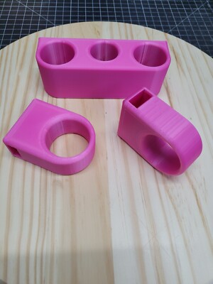 Zuca umbrella and retriever holder system for disc golf cart Pink