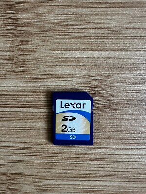 Lexar 2GB SD Genuine Camera Memory Card