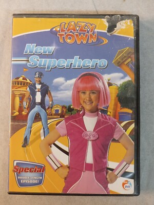 Купить lazytown new superhero 2005 dvd nick jr w insert free