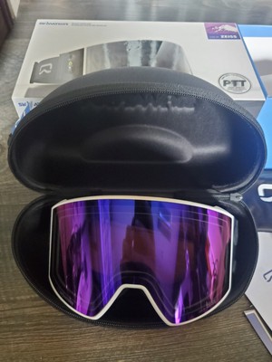 Ski Warrior Smart Wireless Intercom Audio Ski/Snowboard Goggles BT 5.2 Open Box