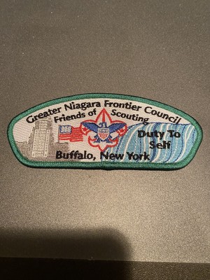 Boy Scout Patch - CSP Greater Niagara Frontier FOS - Duty To Self