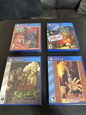 night trap, Ground Zero Texas, Corpse Killer, Double Switch, limited run FMV Lot