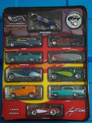 hot wheels larry's garage 21 car collection