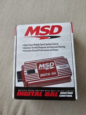 MSD Ignition 6425 Digital 6AL CDI Ignition Control Box With Rev Limiter