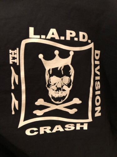 LAPD CRASH police Sheriff GANG Unit 77st Tshirt size XL 