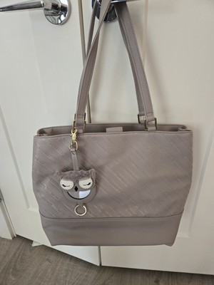 Betsey Johnson Handbag Large Tote Grey