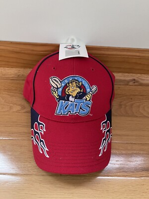 Nashville Kats Arena Football AFL Red Flames Adjustable Fit Cap Hat - New!