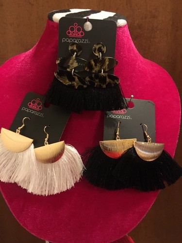 NWT Paparazzi “Tassel Earrings Lot” Beautiful And Trendy Sets! Won’t Last!