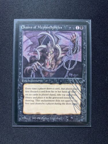 MTG Proof Chains of Mephistopheles Magic Heather Hudson | eBay MTG Proof Chains of Mephistopheles Magic Heather Hudson | eBay