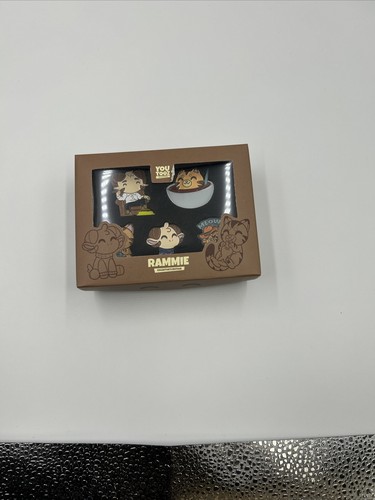 Youtooz Rammie Pin Set! New And Sold Out With Limited