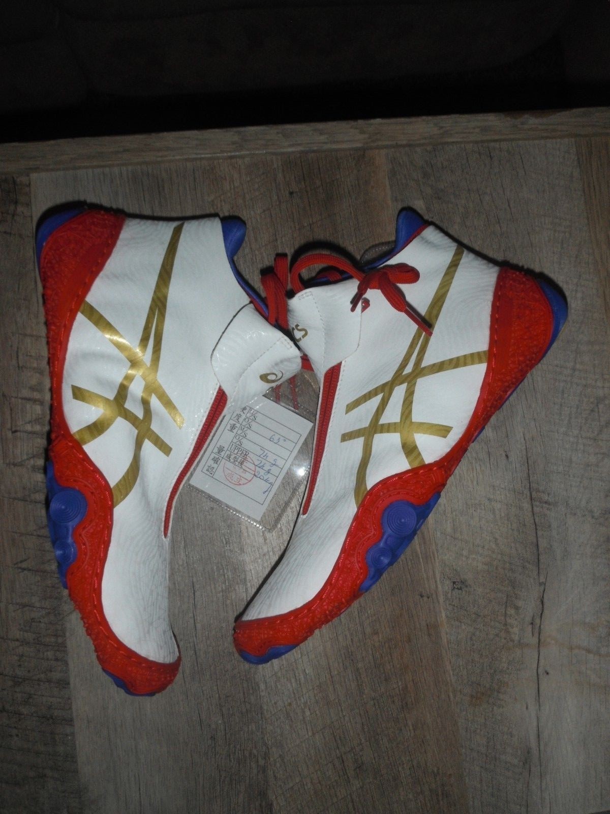 Asics Omniflex Attack Sample Wrestling Shoes- RARE