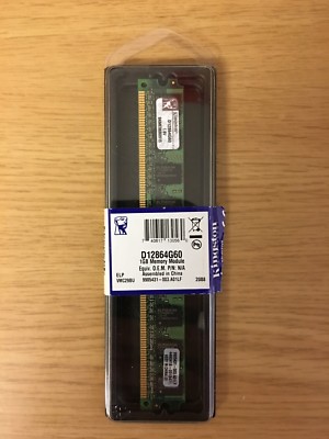 Kingston D12864G60 1GB Memory Module PC2-6400 DDR2-800MHz 240-Pin DIMM