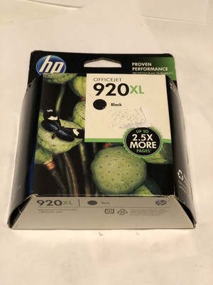HP Ink 920XL Black Expired Nov 2013 Genuine