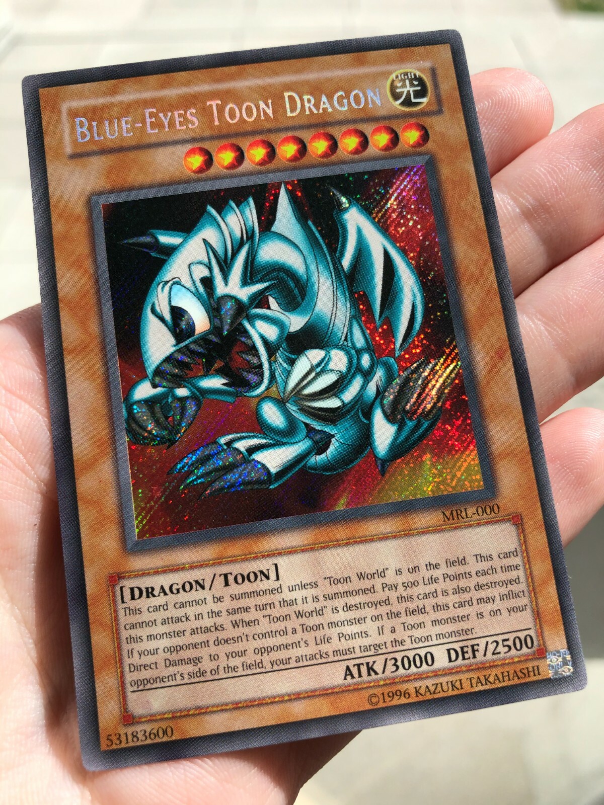 PSA10 BLUE-EYES TOON DRAGON シークレット アジア版 PSA10 Blue-Eyes Toon Dragon PS-00 Secret Rare Yu-Gi-Oh