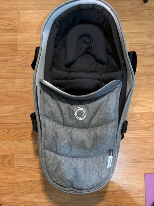 Bugaboo Bee6 Carrycot Newborn for Bee Pram in Grey Melange WITHOUT ADAPTERS