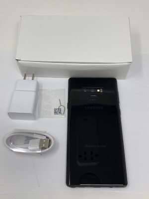 OB Samsung Note 9 SM-N960U 128GB BLACK LOCKED-GOOD